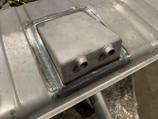 Welding Sump To Automotive Gas Tank